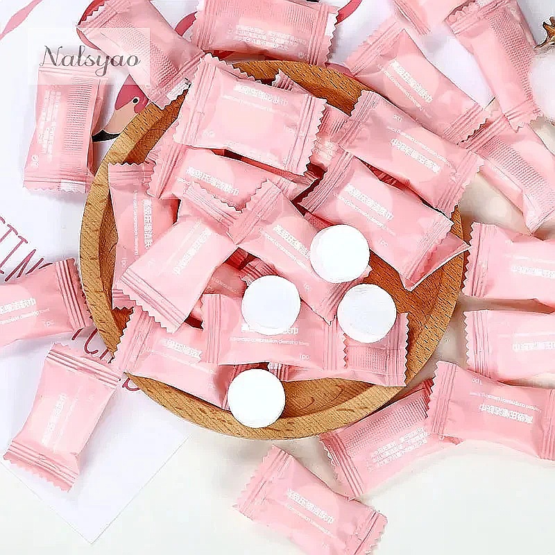 50pcs Compressed Towel Travel  - огляд і ціна Home Textiles Face Towel