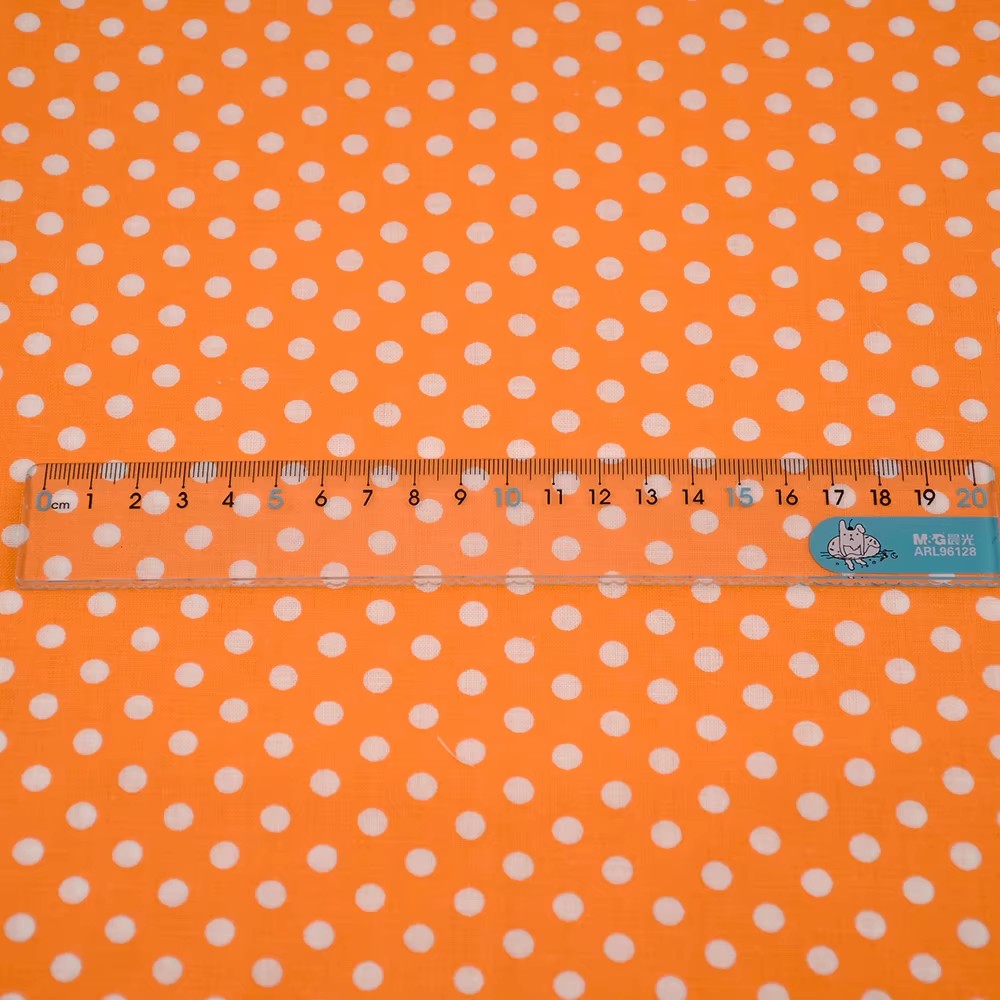 50X150CM White Orange Polka Do - огляд і ціна Home Textile