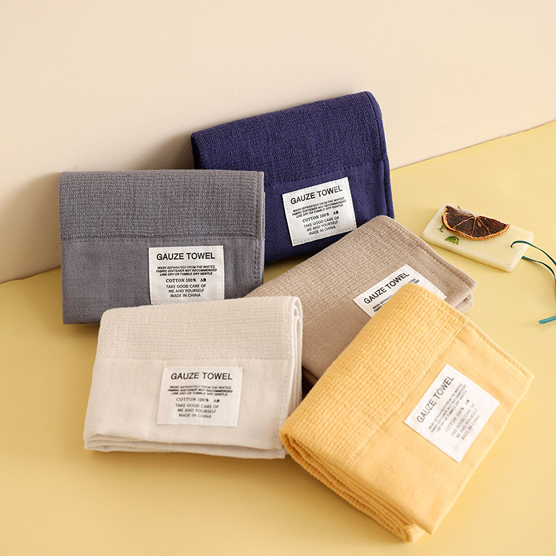 2/5Pcs Cotton Bath Towels Set  - огляд і ціна Home Textiles Face Towel