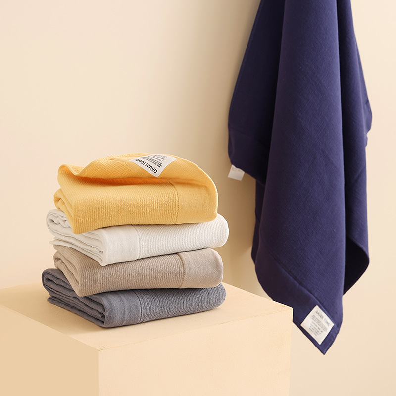 2/5Pcs Cotton Bath Towels Set  - огляд і ціна Home Textiles Face Towel