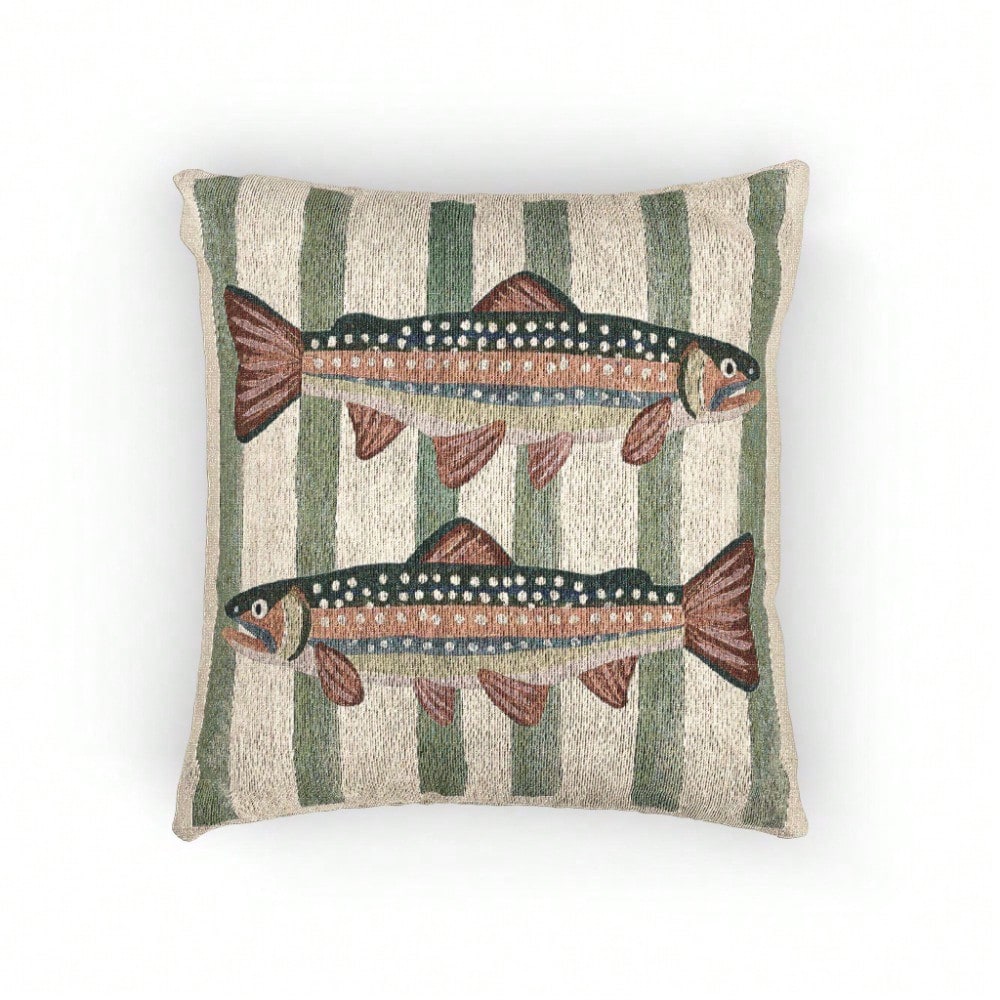 Rainbow Trout Throw Pillow 18x - огляд і ціна Pillow Insert 18X18