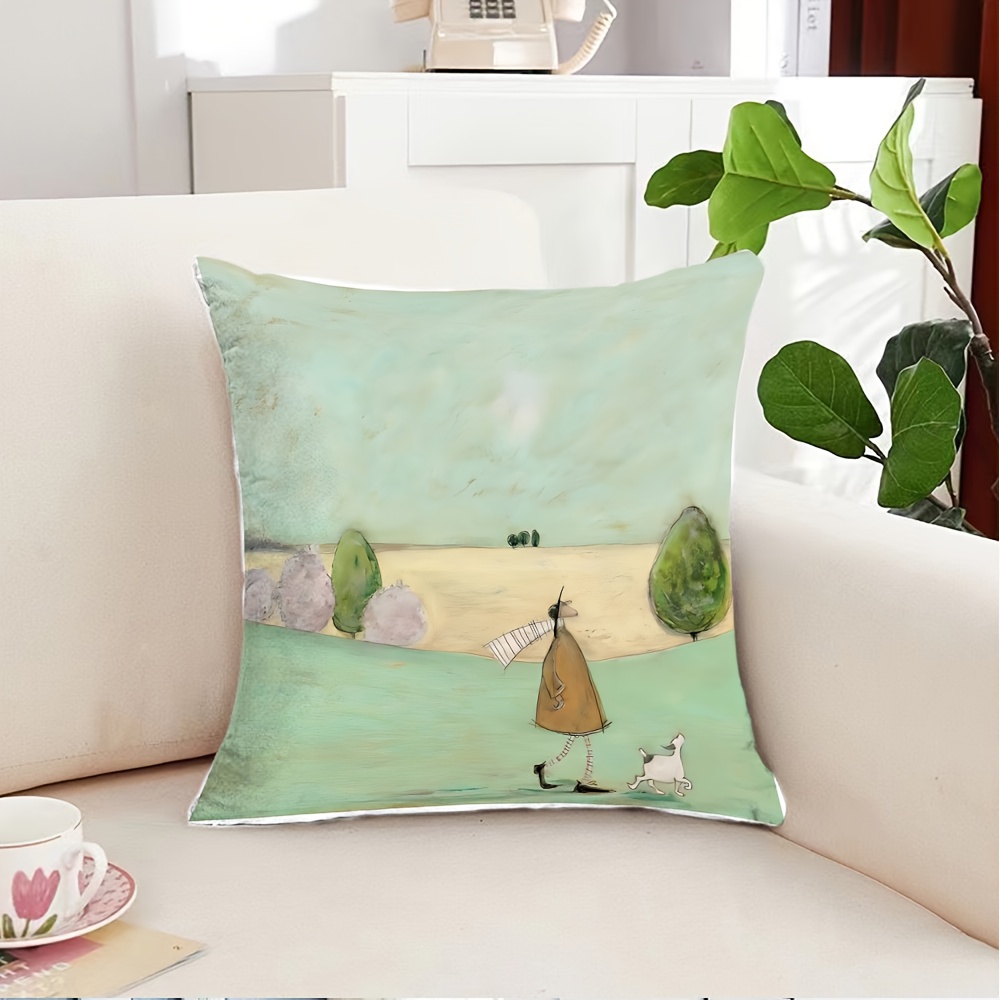1pc Fashion Cartoon Printed Pi - огляд і ціна Pillow Insert 18X18