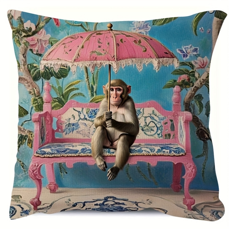 1pc, Retro Pink Chinese-Style  - огляд і ціна Pillow Insert 18X18