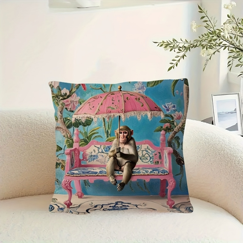 1pc, Retro Pink Chinese-Style  - огляд і ціна Pillow Insert 18X18