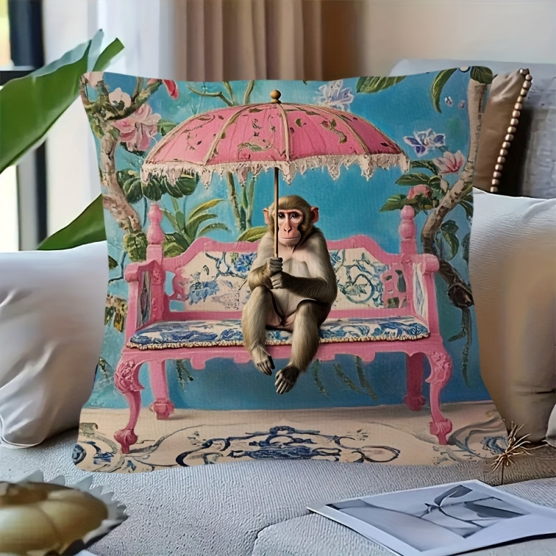 1pc, Retro Pink Chinese-Style  - огляд і ціна Pillow Insert 18X18