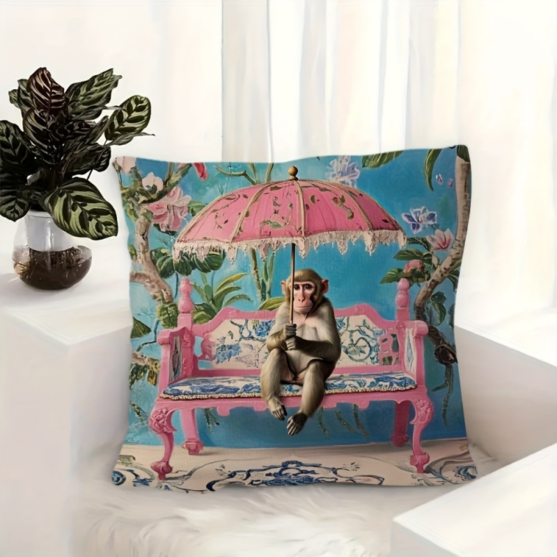 1pc, Retro Pink Chinese-Style  - огляд і ціна Pillow Insert 18X18