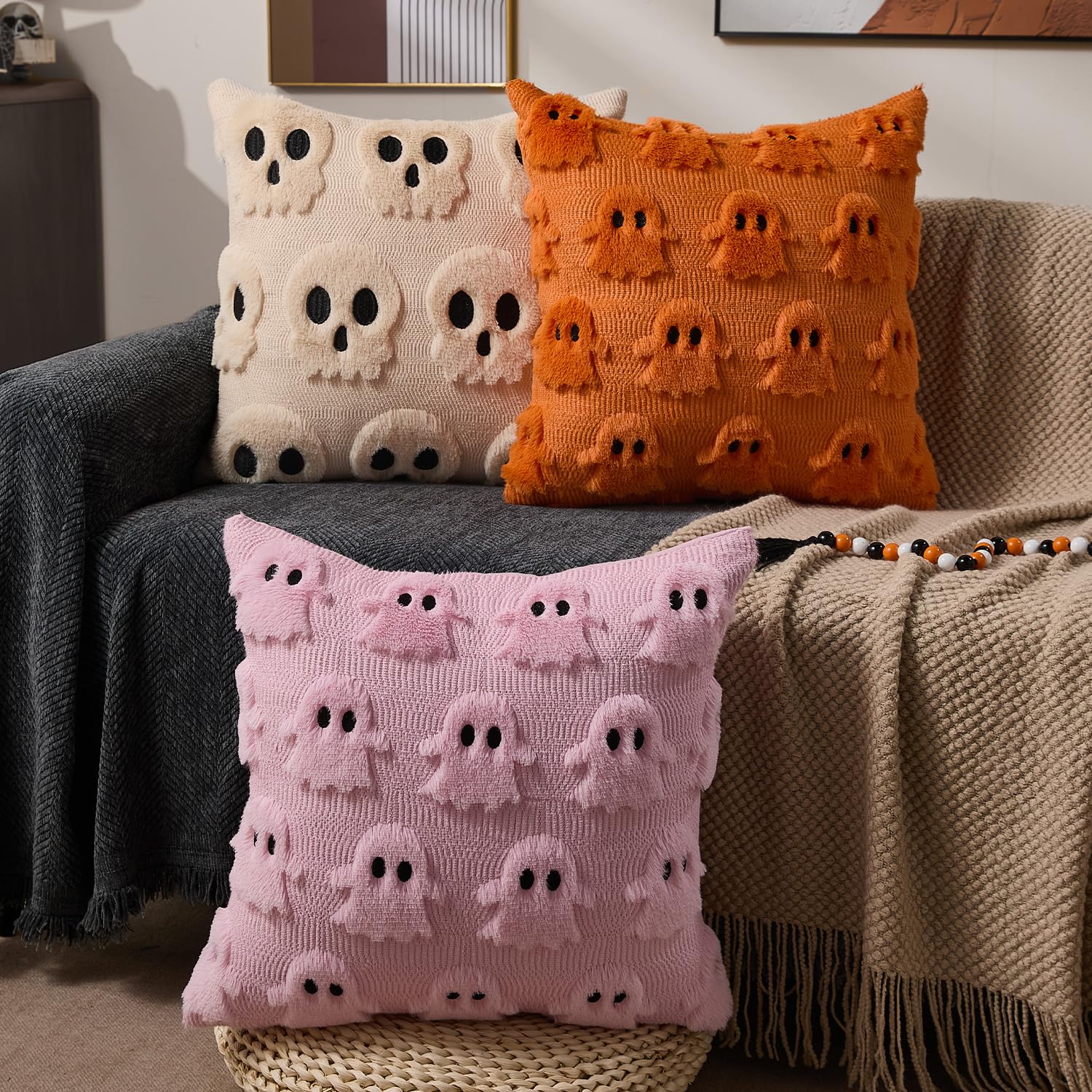 Halloween Pillow Covers 18x18  - огляд і ціна Pillow Insert 18X18