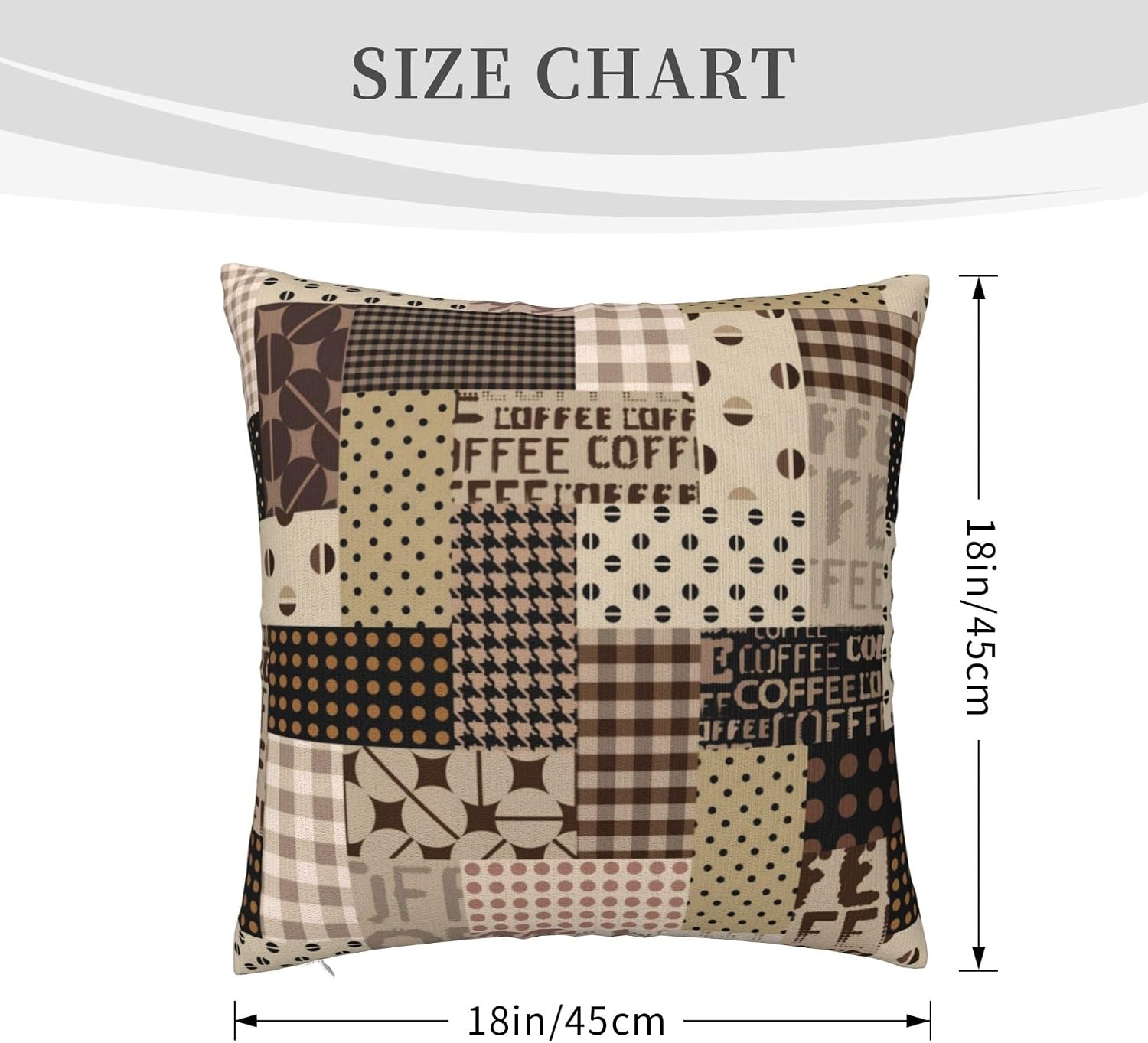 Coffee Time Throw Pillow Cover - огляд і ціна Pillow Insert 18X18