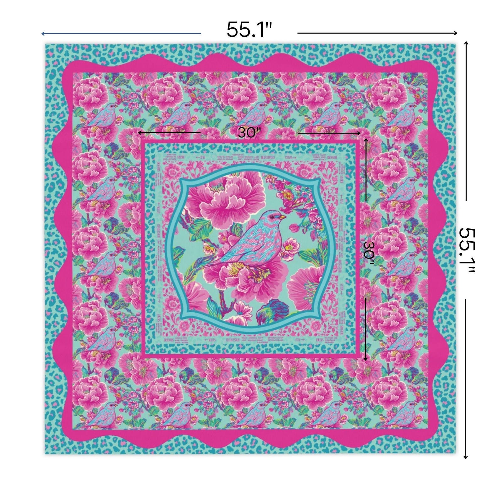 Pink Mahjong Game Night Instru - огляд і ціна Home Textiles Direct