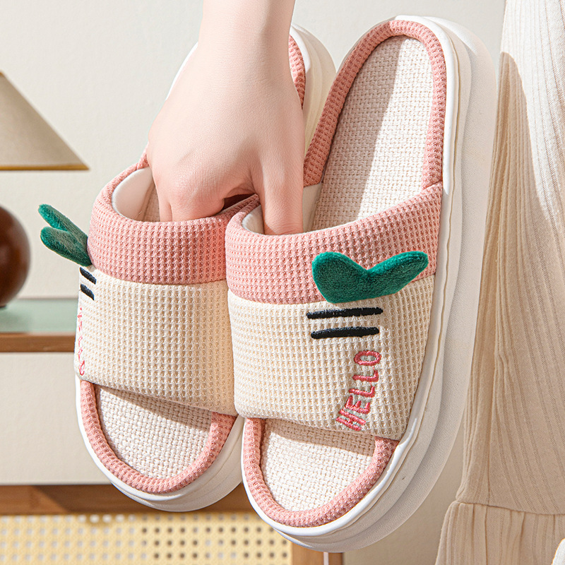 New Style Linen Slippers for W - огляд і ціна Home Textile