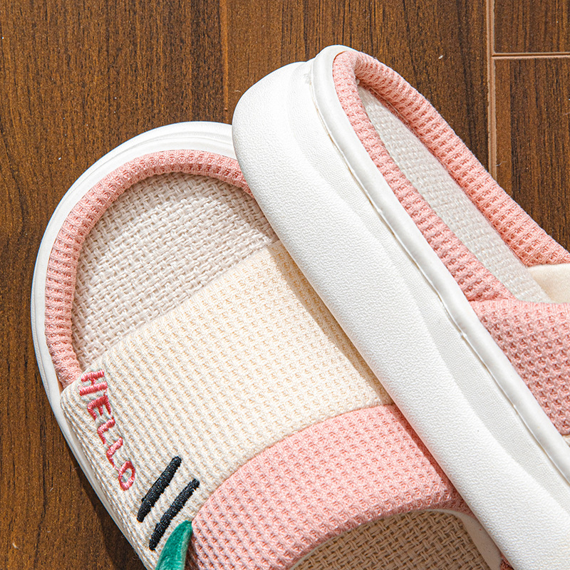 New Style Linen Slippers for W - огляд і ціна Home Textile