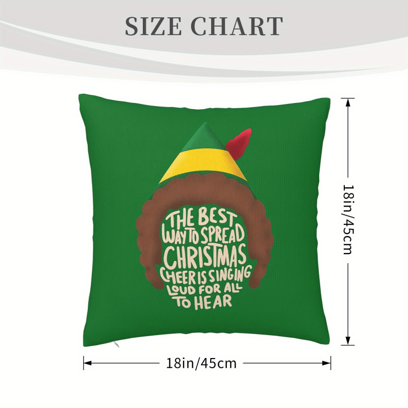 1pc Vintage Elf Christmas Pill - огляд і ціна Pillow Insert 18X18
