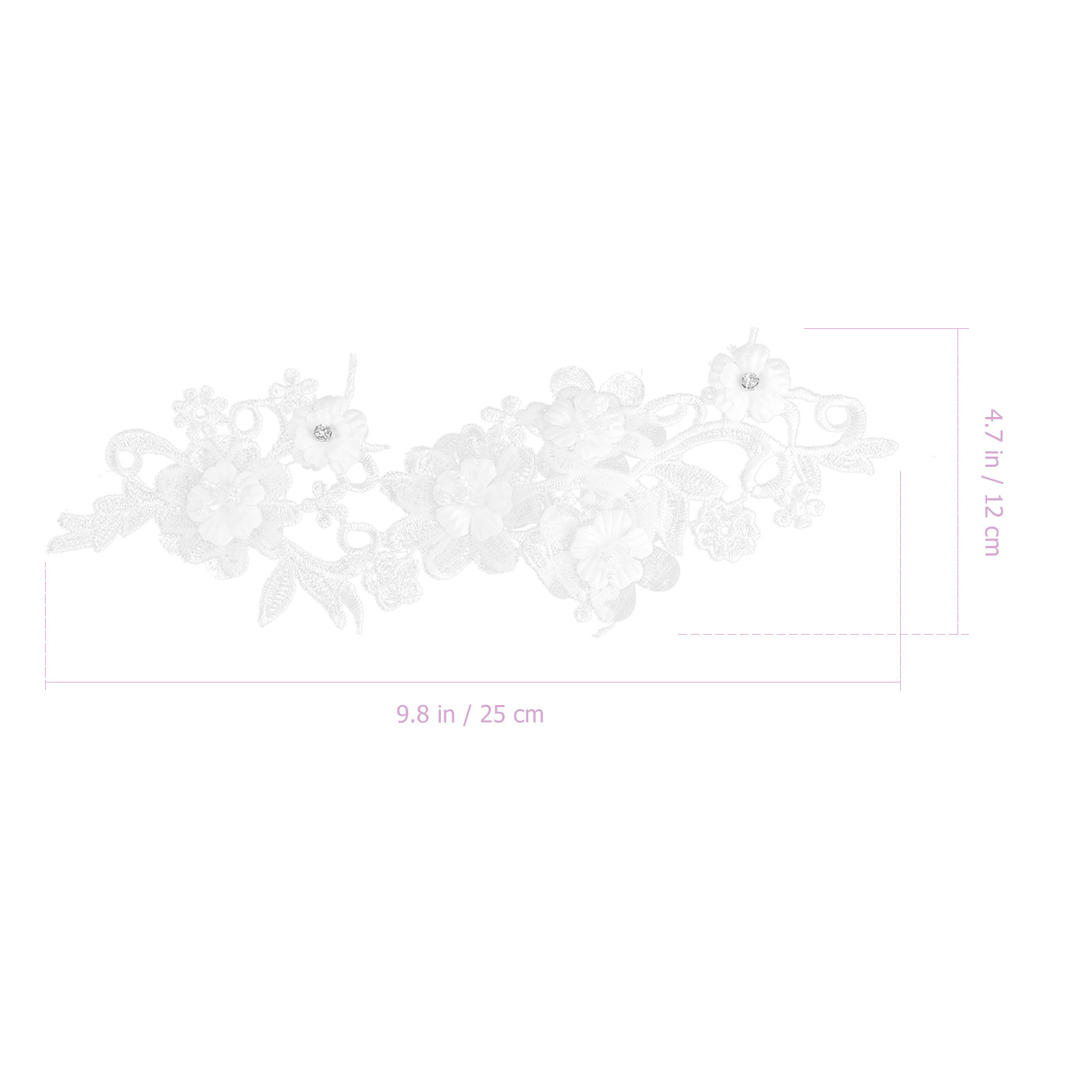 1Pair Premium Polyester Flower - огляд і ціна Home Textiles Premium