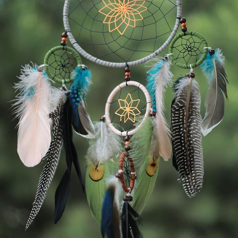 Vintage Multi-Circle Feather D - огляд і ціна Home Textiles & Decorations