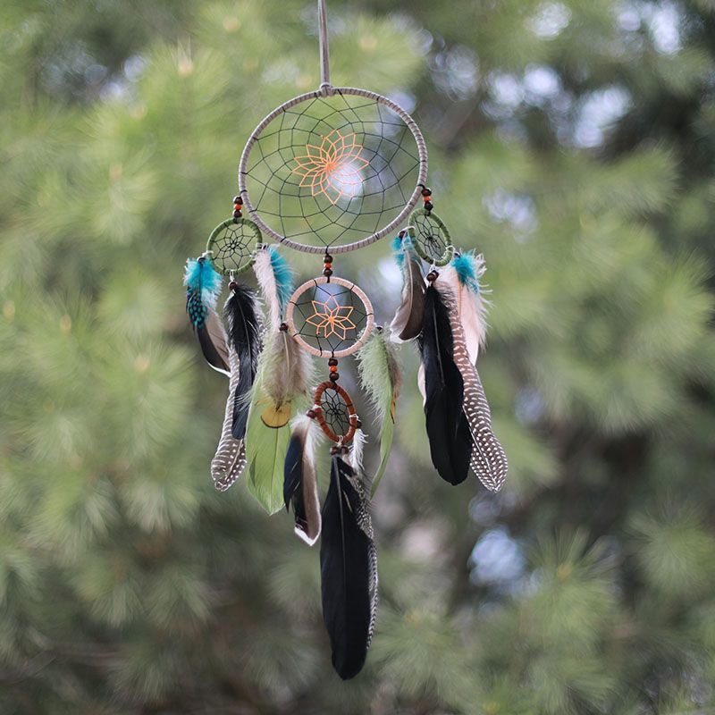 Vintage Multi-Circle Feather D - огляд і ціна Home Textiles & Decorations