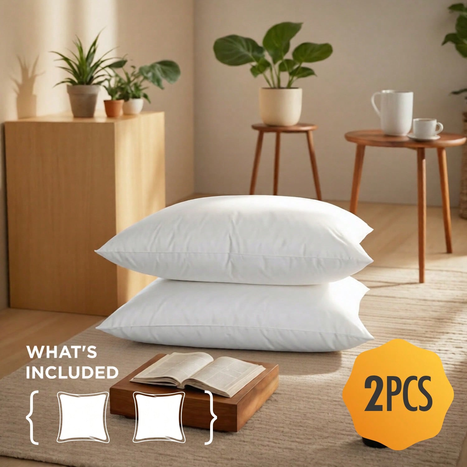 2‑Pack & 4‑Pack 12x20 18x18 De - огляд і ціна Pillow Insert 18X18