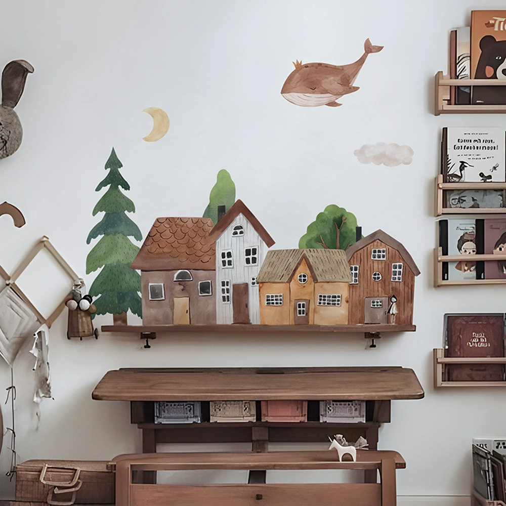 Fabric Cartoon Forest Vintage  - огляд і ціна Home Textile