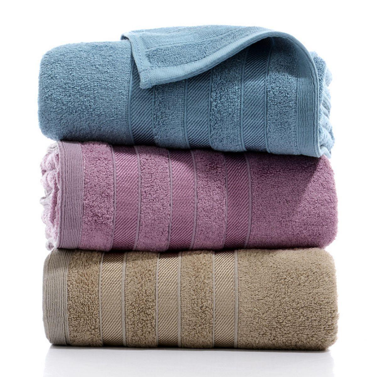 1 Pcs Luxury Bamboo Cotton Tow - огляд і ціна Home Textiles Face Towel